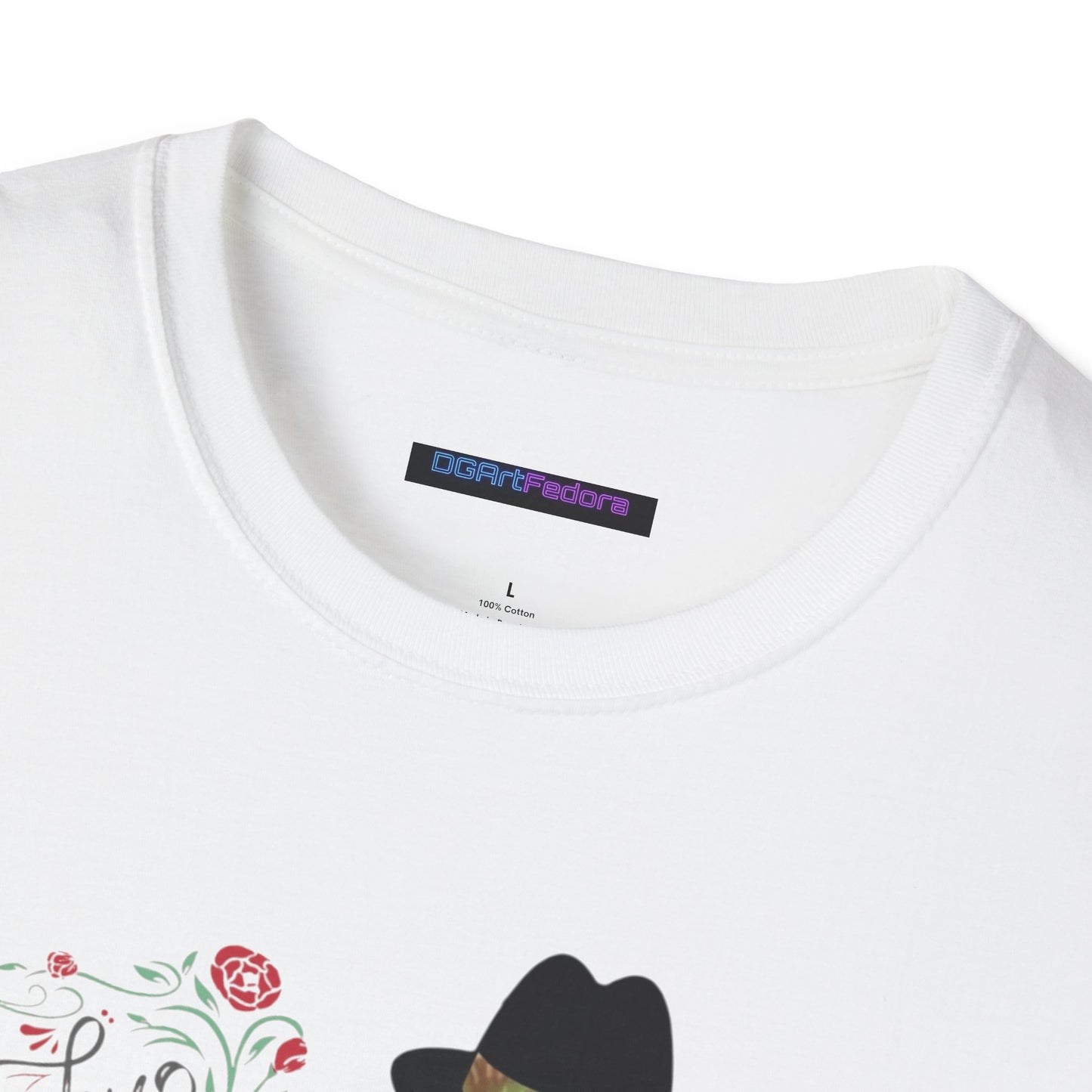 Unisex Softstyle T-Shirt Happy Valentine’s Day with Cigüita