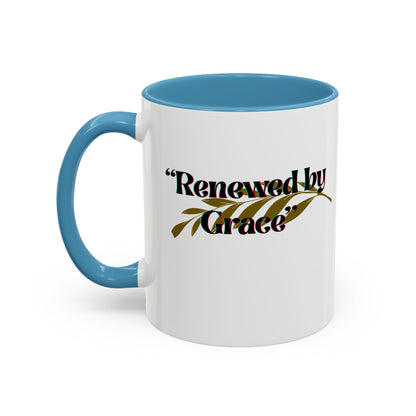 Accent Coffee Mug - Renewed by Grace