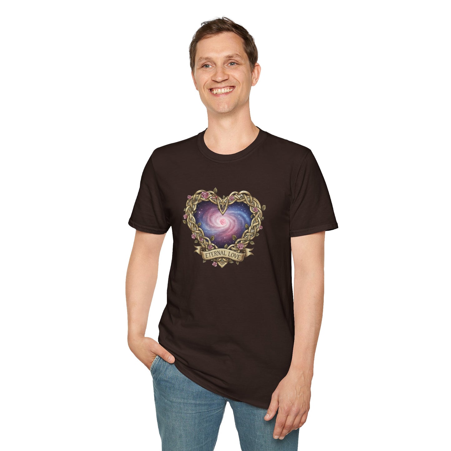 Unisex Softstyle T-Shirt Eternal Love Heart