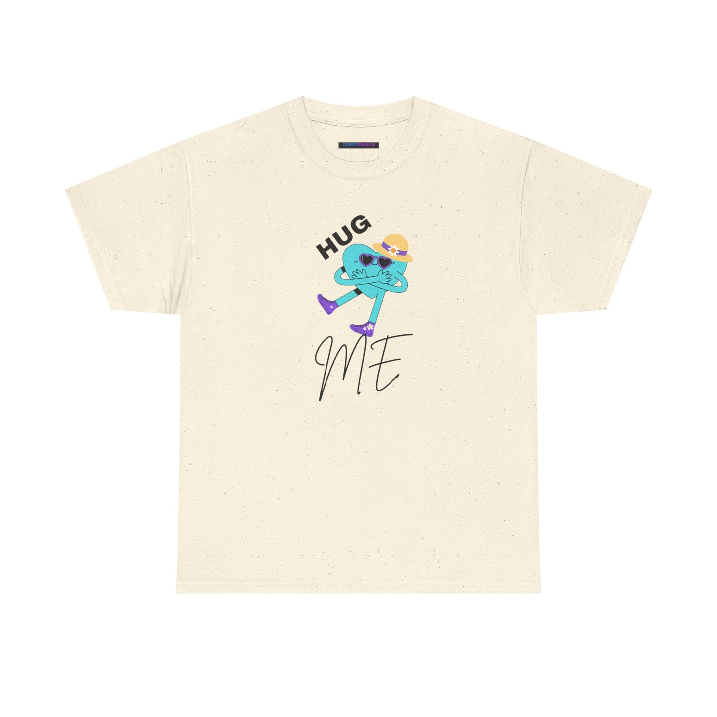 Unisex Heavy Cotton Tee HUG ME GIRL