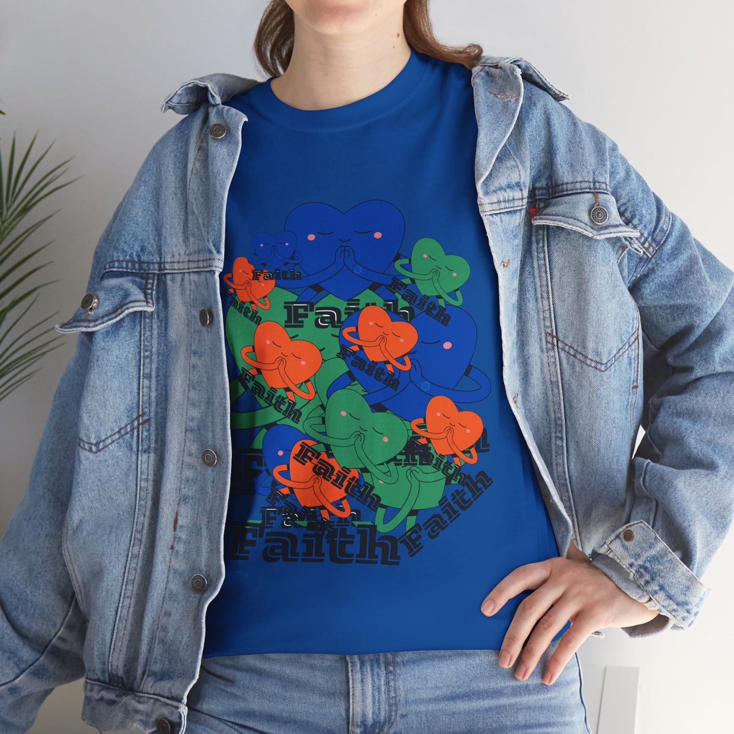 Unisex Heavy Cotton Tee - United in Faith