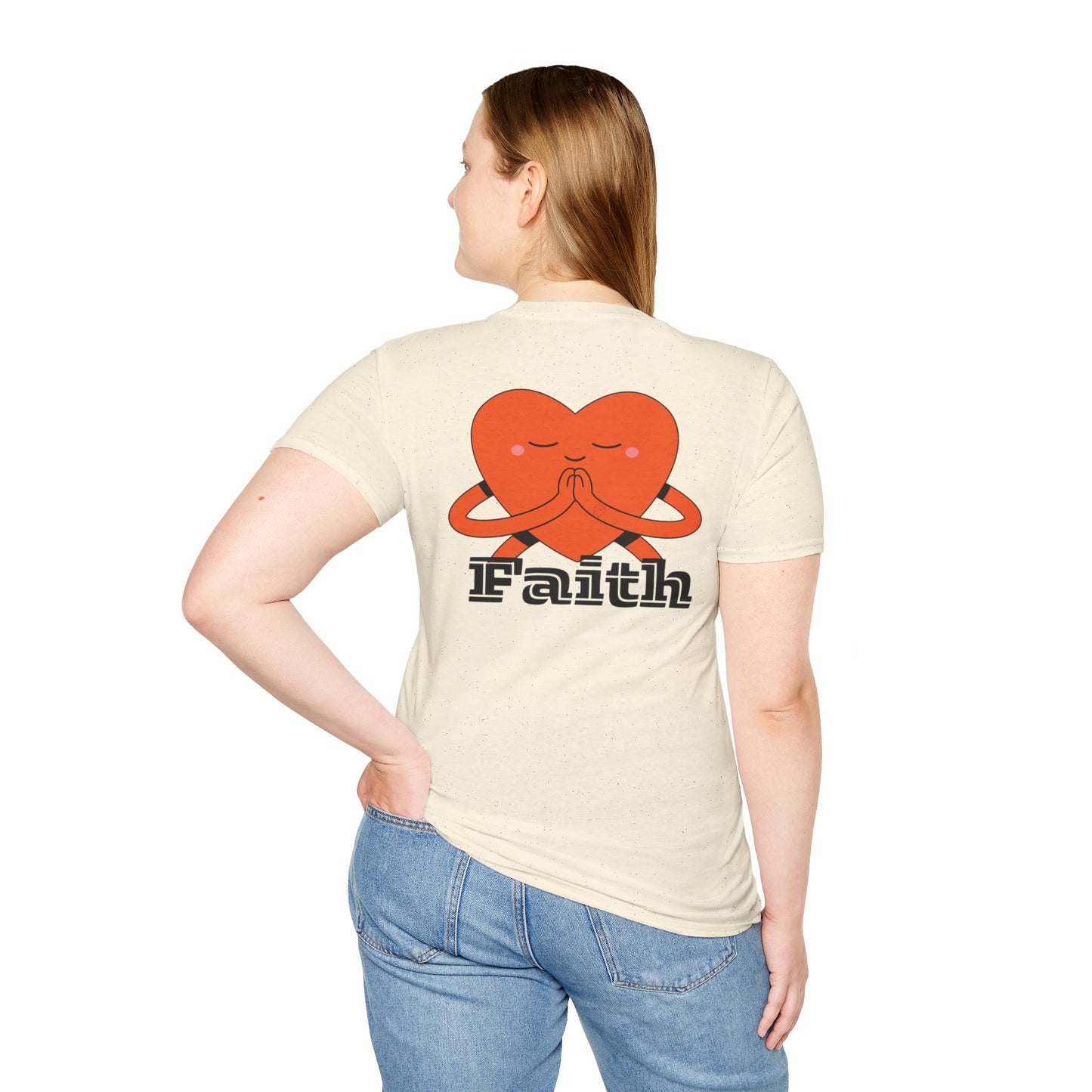 Unisex Softstyle T-Shirt - Faith, Love, Prayer