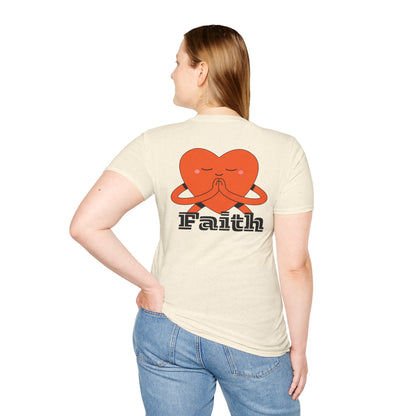 Unisex Softstyle T-Shirt - Faith, Love, Prayer