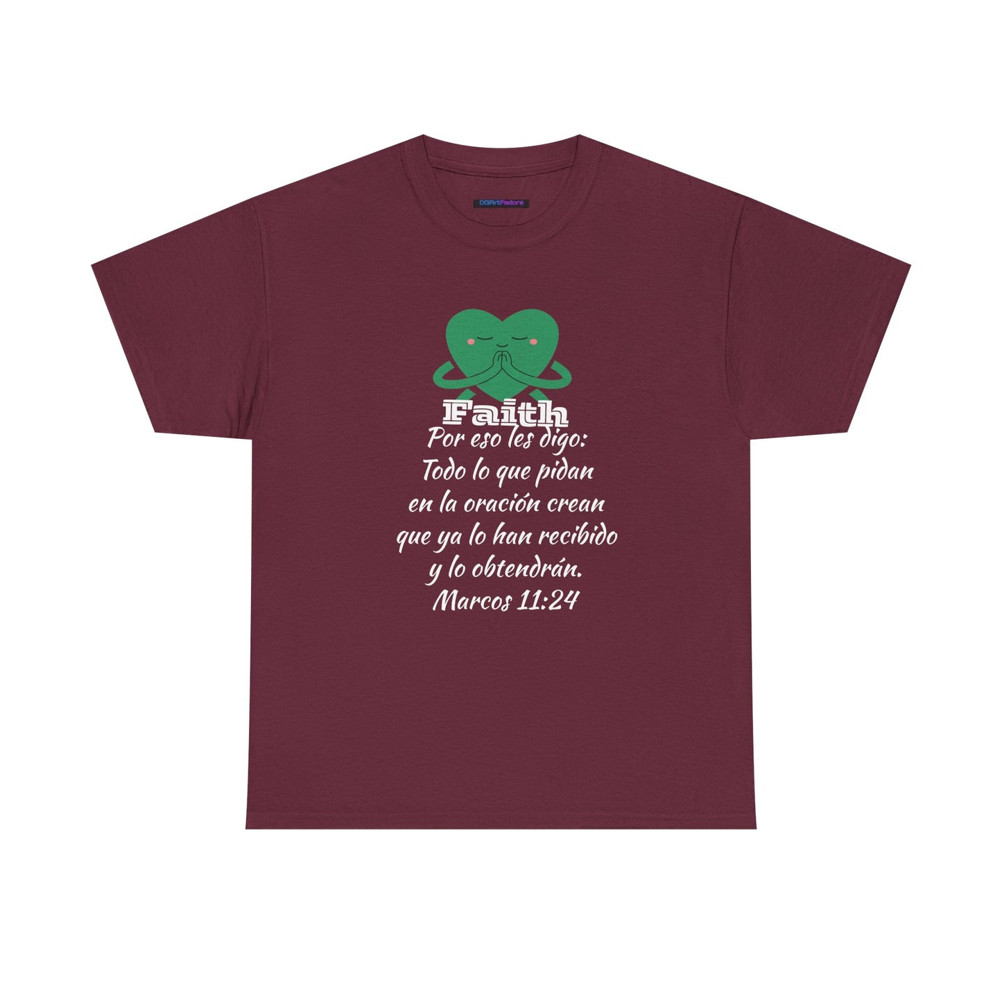 Unisex Heavy Cotton Tee - Fe Marcos 11:24
