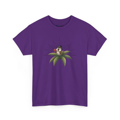 Unisex Heavy Cotton Tee Ciguita Tropical Sunrise
