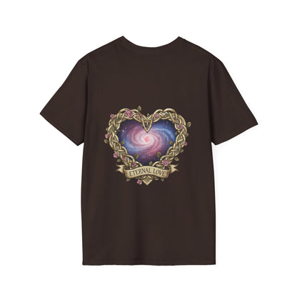 Unisex Softstyle T-Shirt infinity heart alante y atras