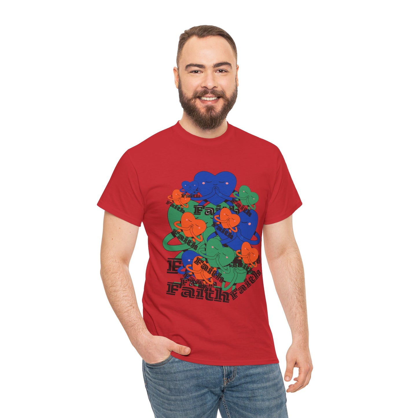 Unisex Heavy Cotton Tee - United in Faith