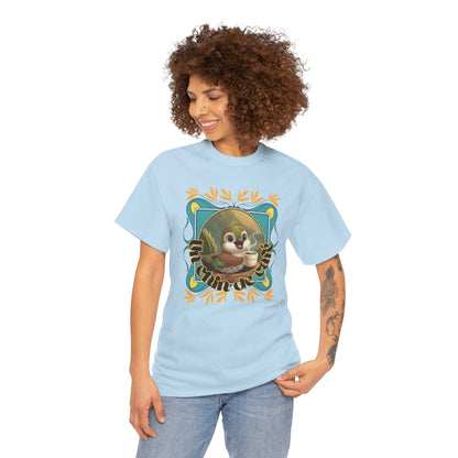 Unisex Heavy Cotton Tee - Un Chin de Café