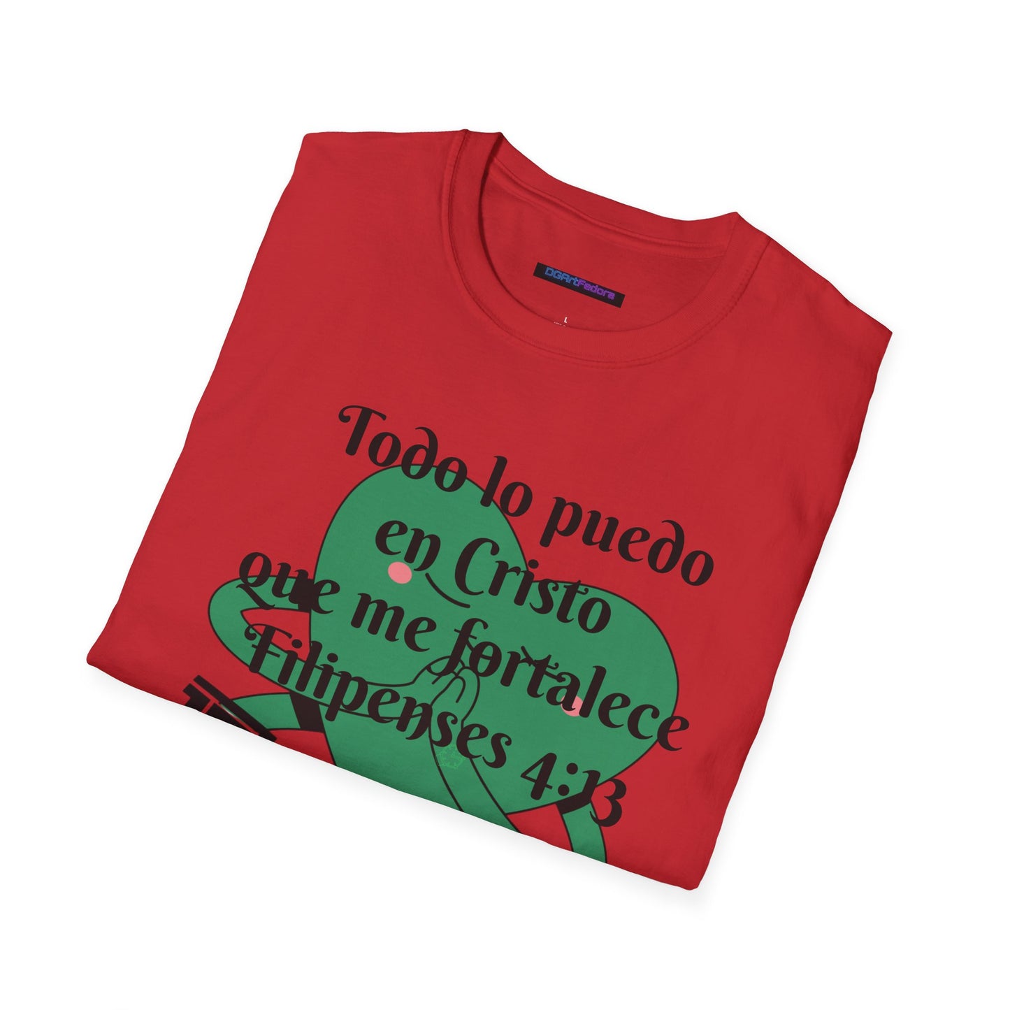 Unisex Softstyle T-Shirt - Filipenses 4:13 Todo lo Puedo en Cristo