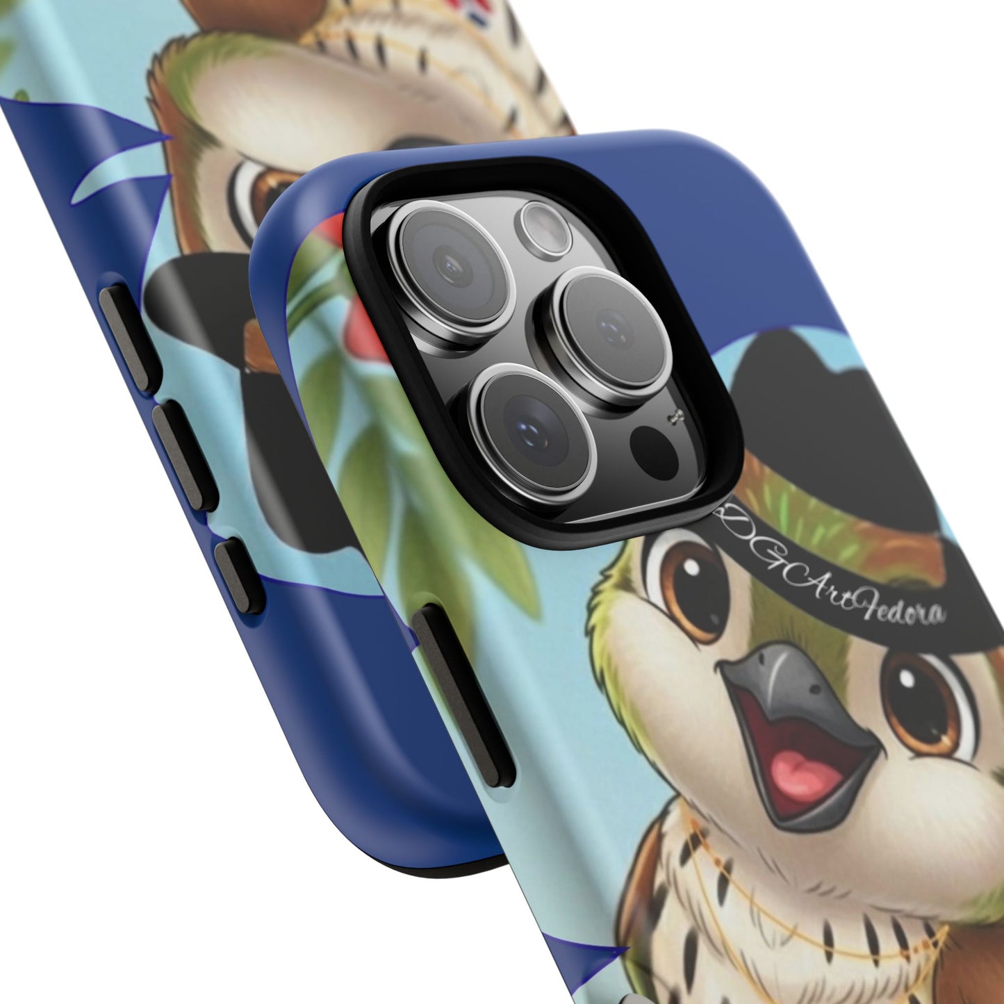 Tough Phone Case -  - Matte & Glossy Options - Cigüita Design Blue