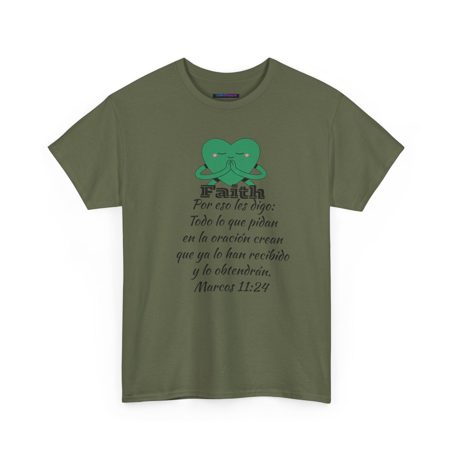 Unisex Heavy Cotton Tee - Fe Marcos 11:24