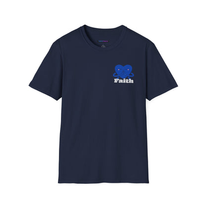 Unisex Softstyle T-Shirt - Heart, Prayer, Faith