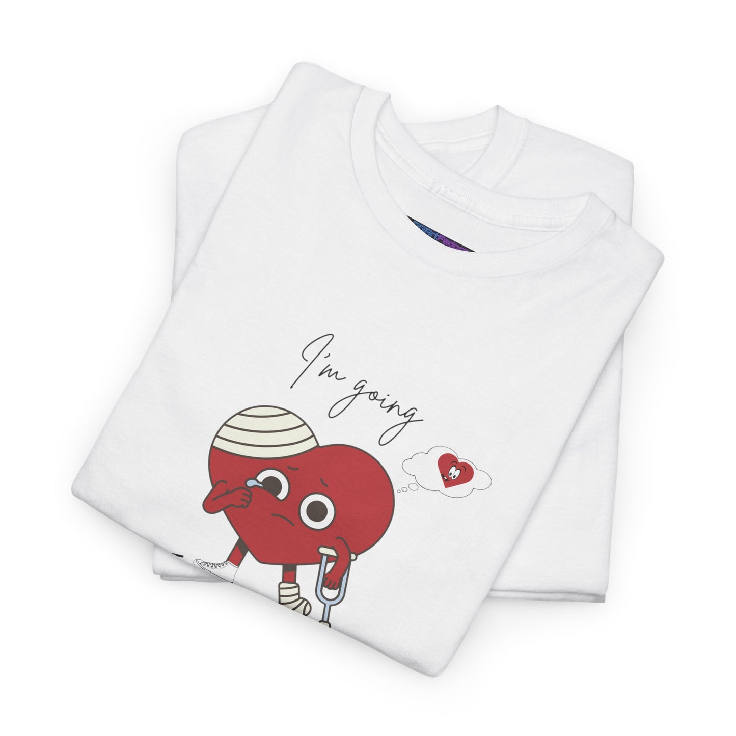 Unisex Heavy Cotton Tee I’m Going to Get Better