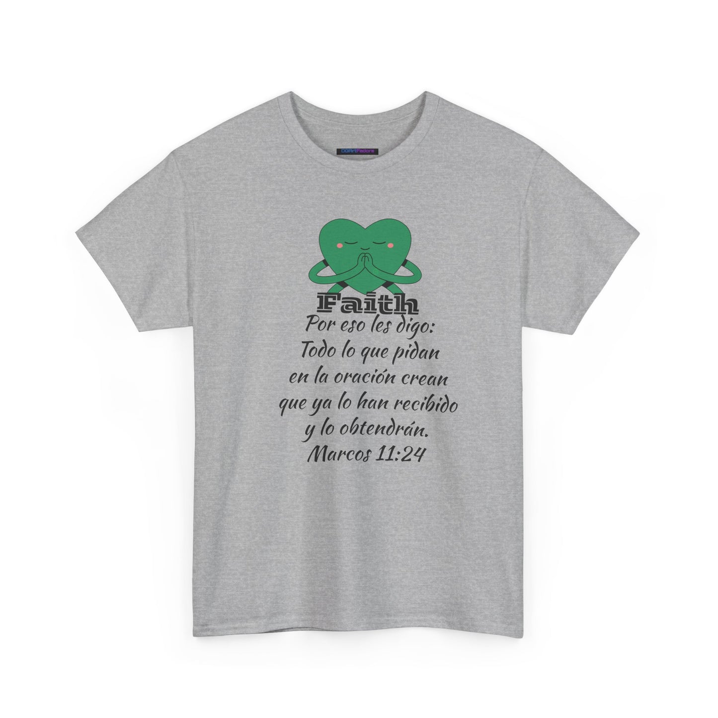 Unisex Heavy Cotton Tee - Fe Marcos 11:24