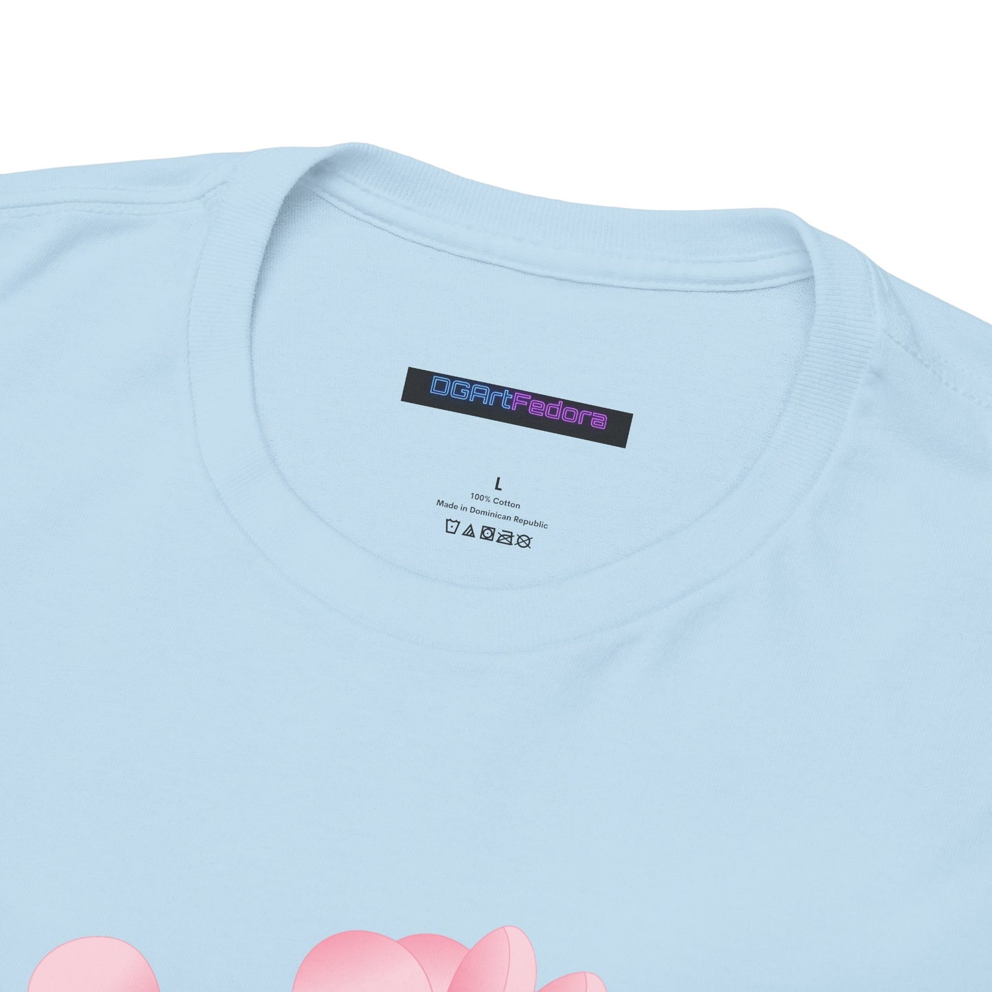 Stylish Mom Lettering with Pink Flowers - Heavy Cotton Tee