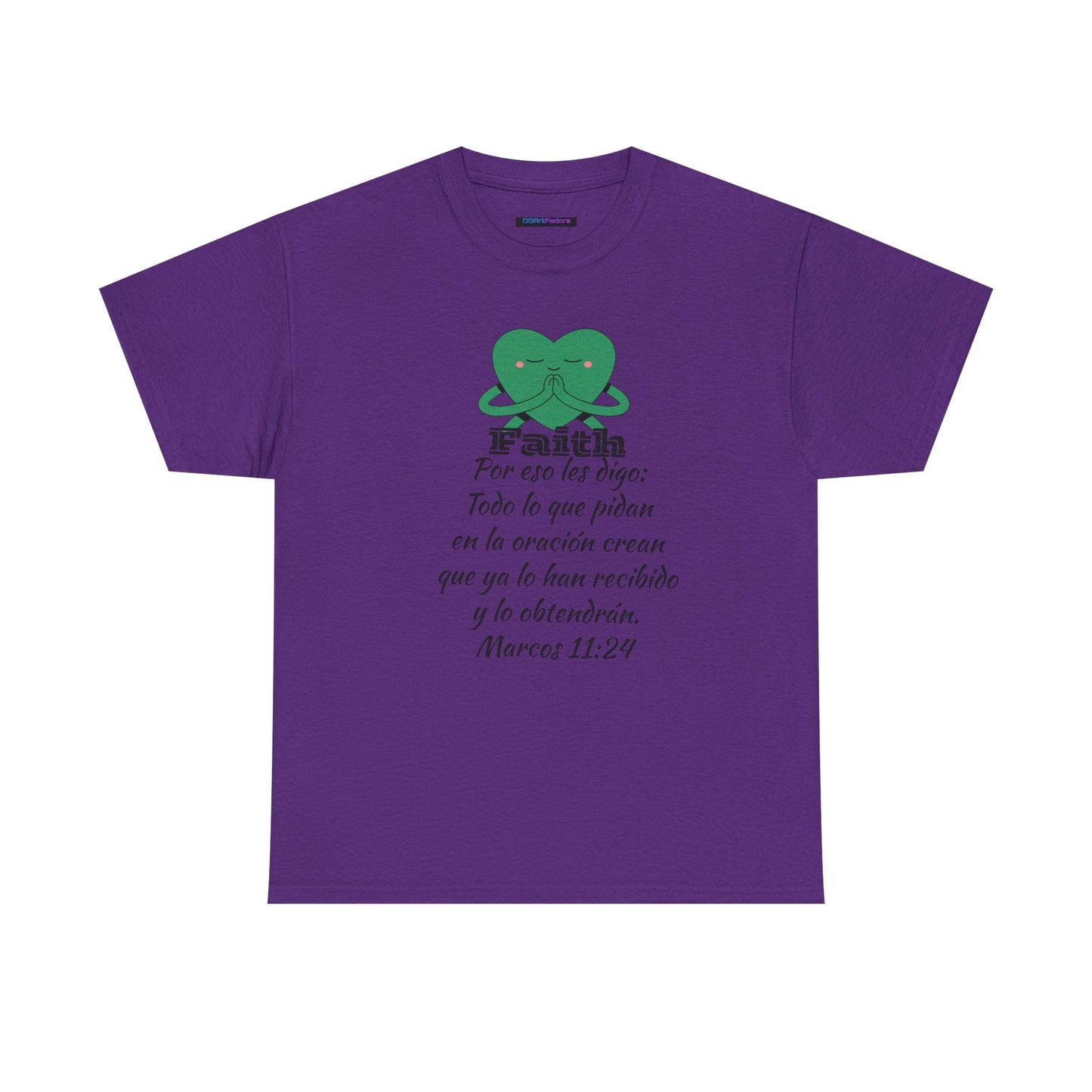 Unisex Heavy Cotton Tee - Fe Marcos 11:24