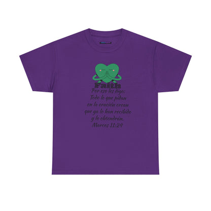 Unisex Heavy Cotton Tee - Fe Marcos 11:24