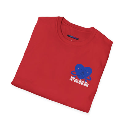 Unisex Softstyle T-Shirt - Heart, Prayer, Faith