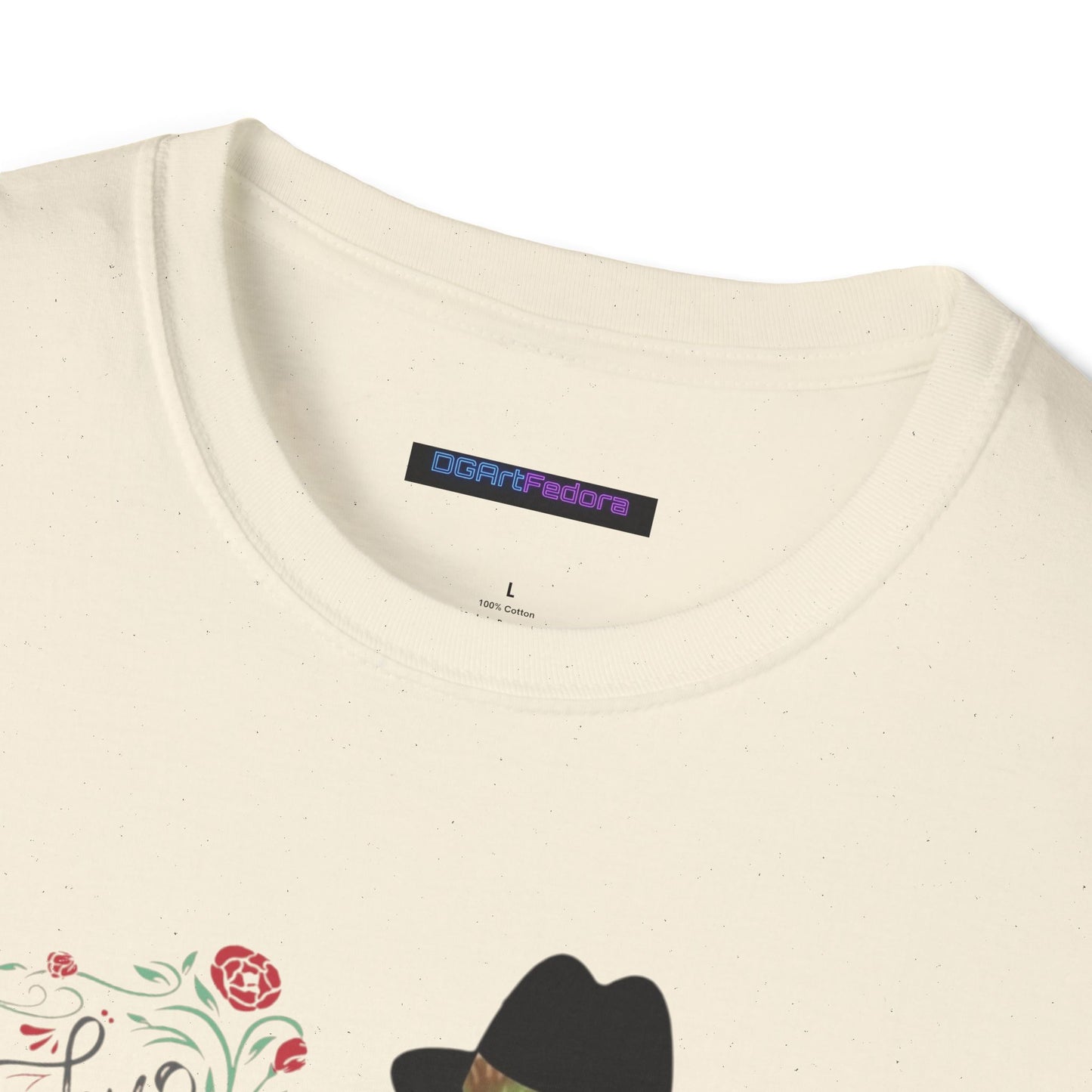 Unisex Softstyle T-Shirt Happy Valentine’s Day with Cigüita