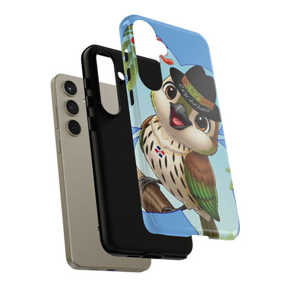 Tough Cases Light Blue Cigüita Design