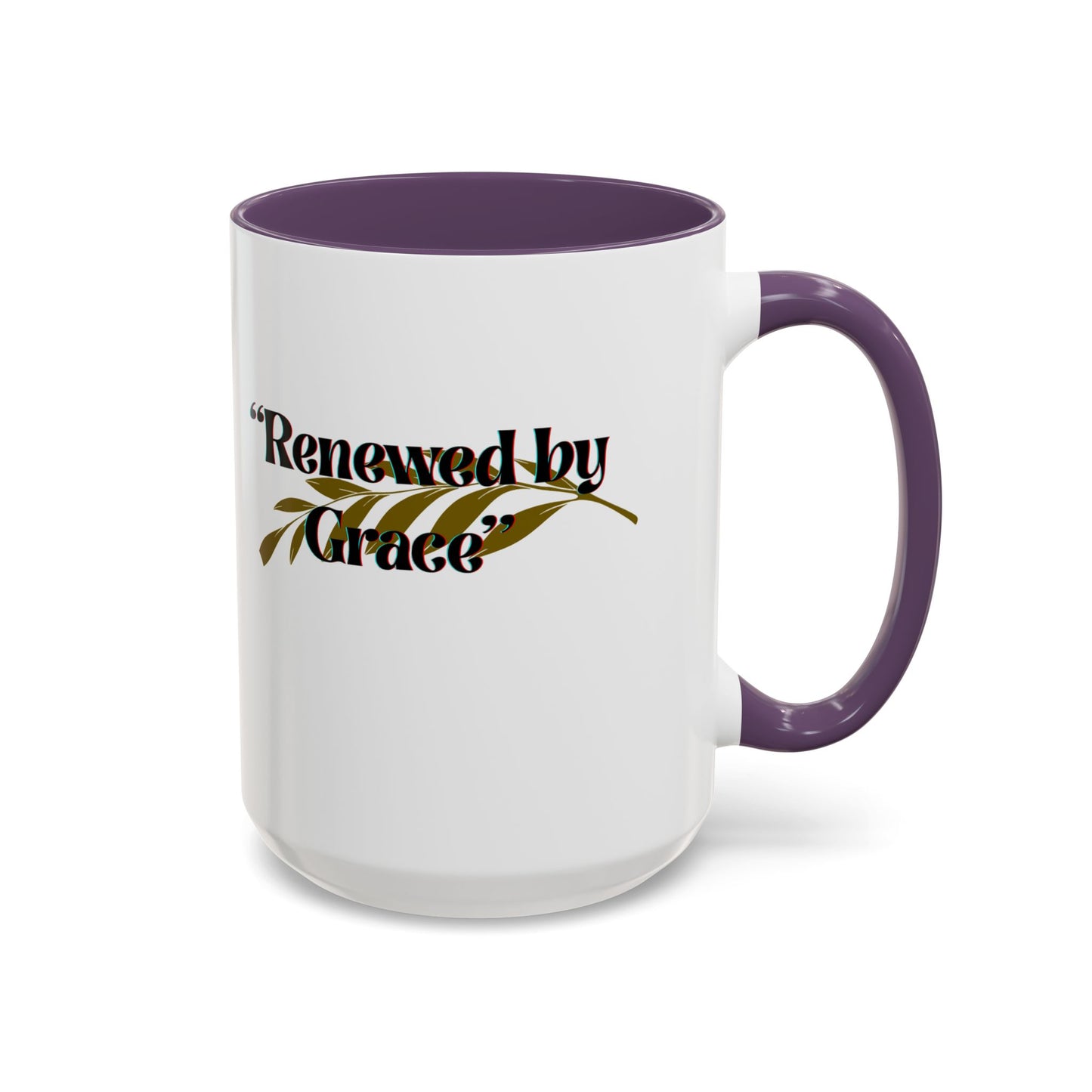 Accent Coffee Mug - Renewed by Grace