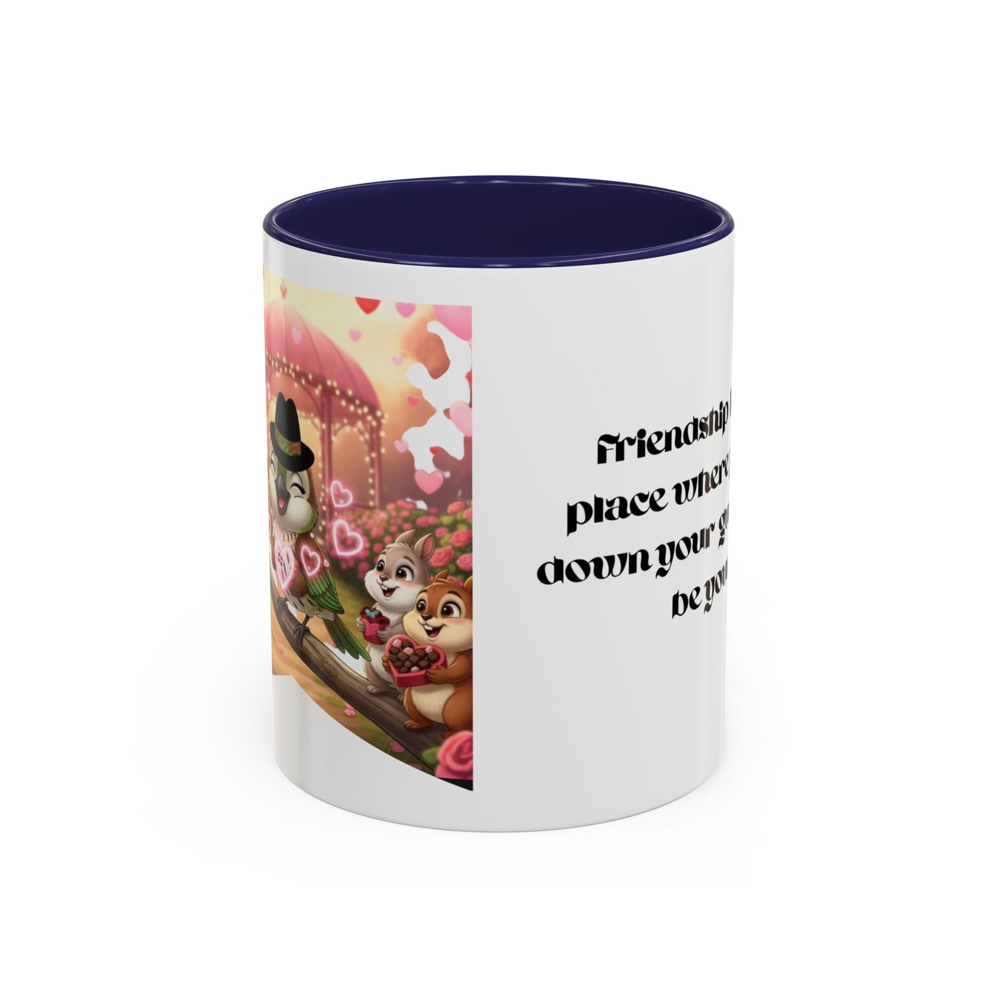 Cigüita Friendship Mug – A Safe Place to Be Yourself (11, 15oz)