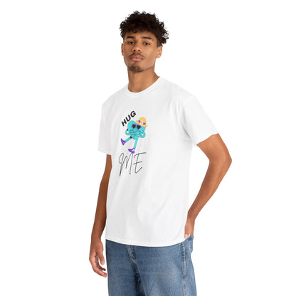Unisex Heavy Cotton Tee HUG ME GIRL