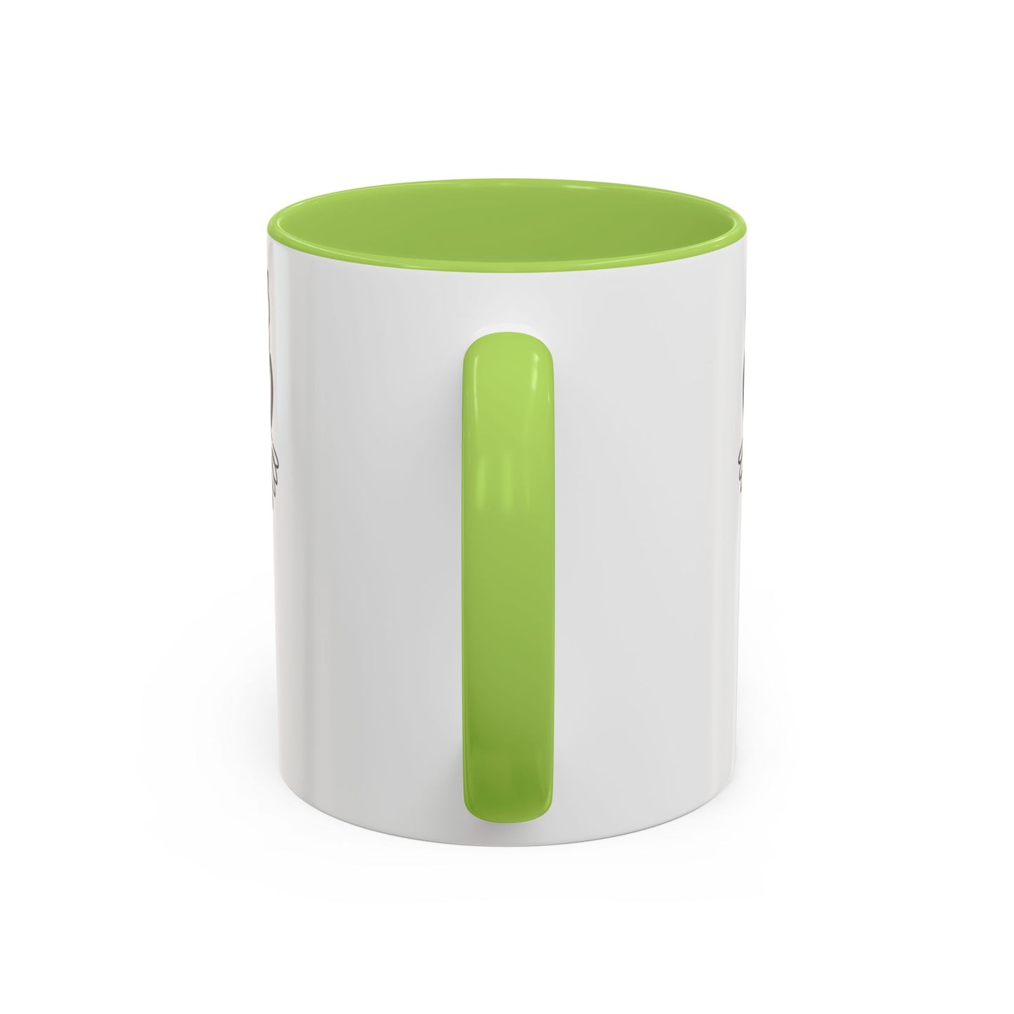 Accent Coffee Mug - Doves with Flower & Peace
