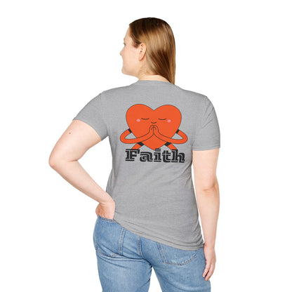 Unisex Softstyle T-Shirt - Faith, Love, Prayer
