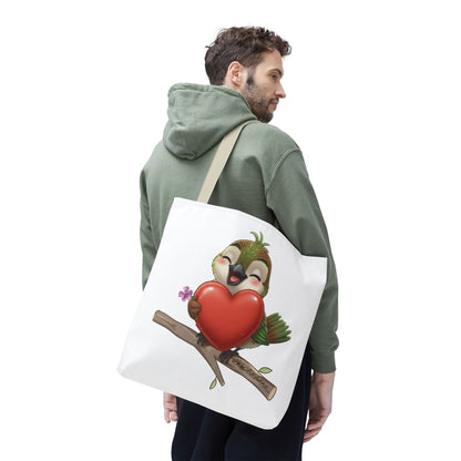 Tote Bag (AOP) - Ciguita Hugging Heart