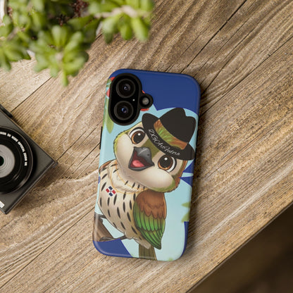 Tough Phone Case -  - Matte & Glossy Options - Cigüita Design Blue