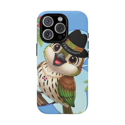 Tough Cases Light Blue Cigüita Design