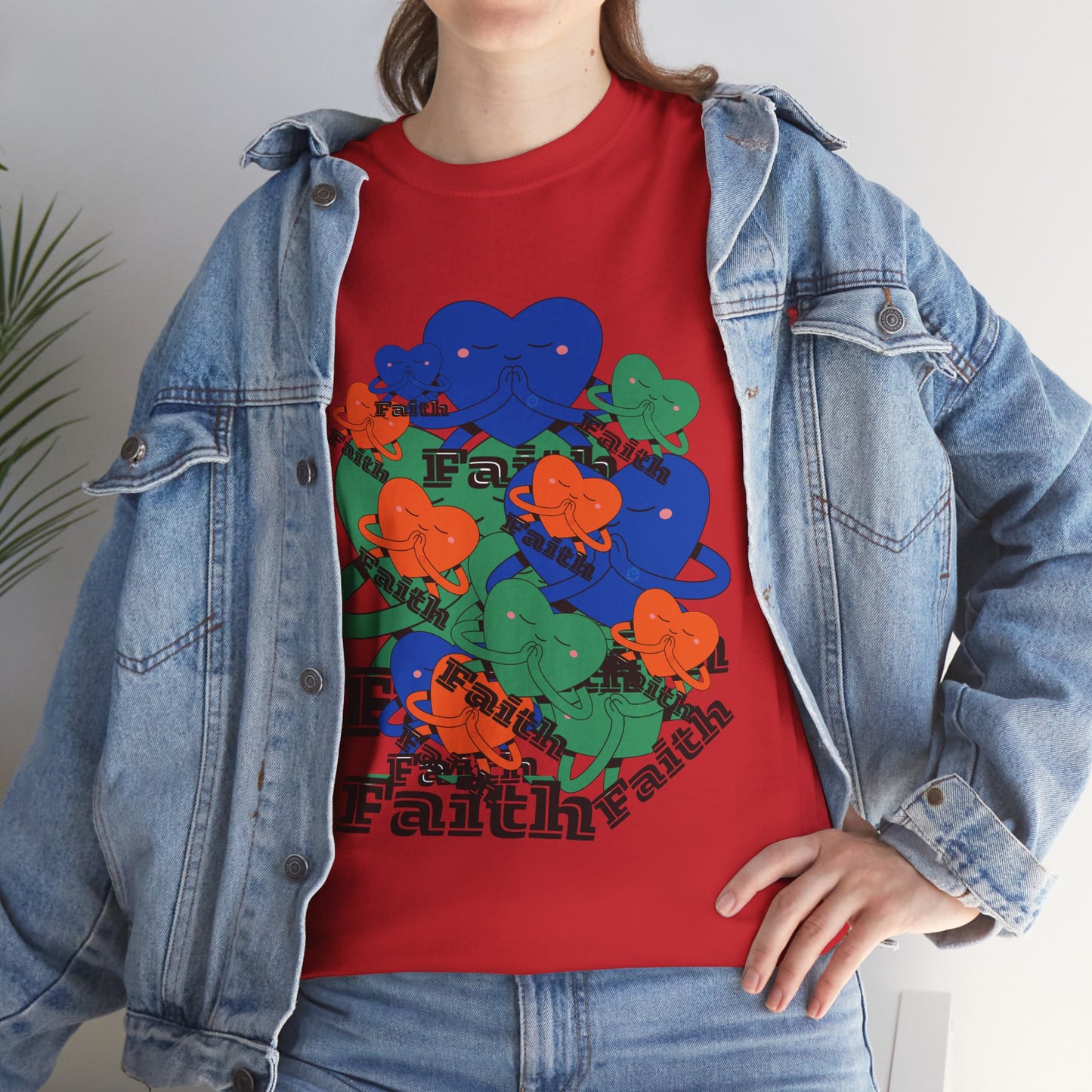 Unisex Heavy Cotton Tee - United in Faith