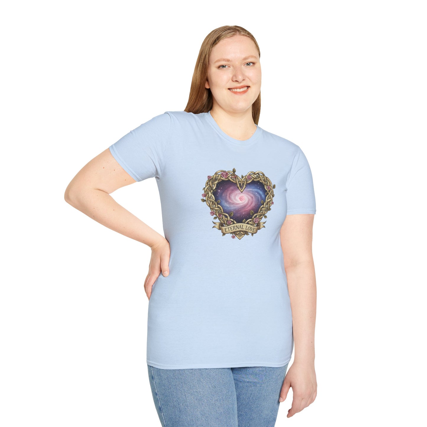 Unisex Softstyle T-Shirt Eternal Love Heart