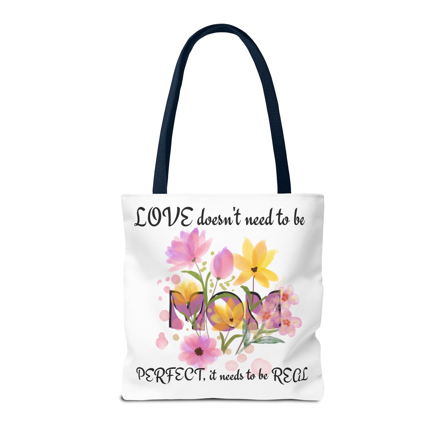 Love Is Real Inspirational Carryall Tote Bag