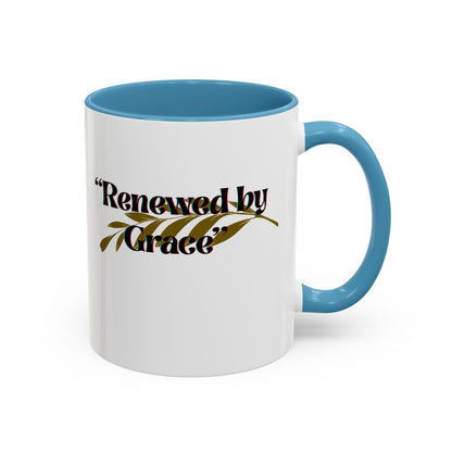 Accent Coffee Mug - Renewed by Grace