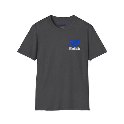 Unisex Softstyle T-Shirt - Heart, Prayer, Faith
