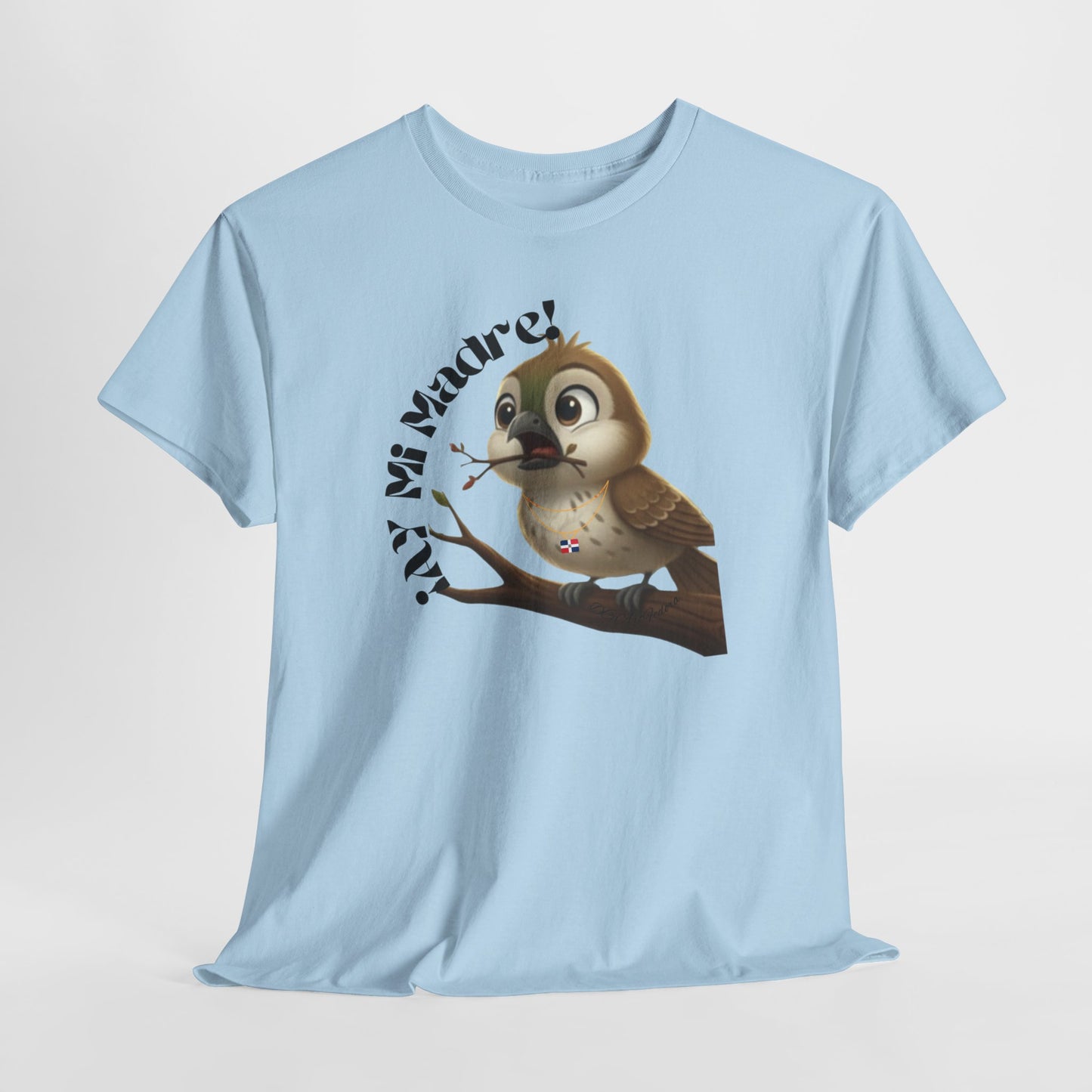 Unisex Heavy Cotton Tee - Ay Mi Madre