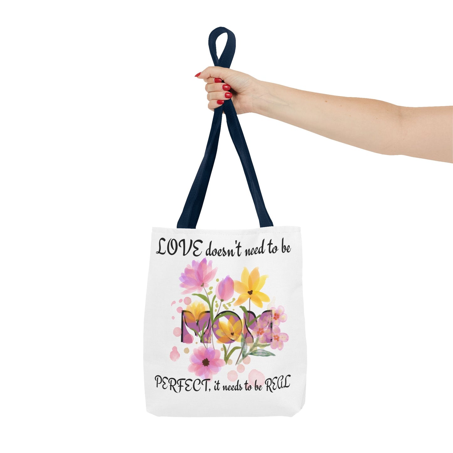 Love Is Real Inspirational Carryall Tote Bag