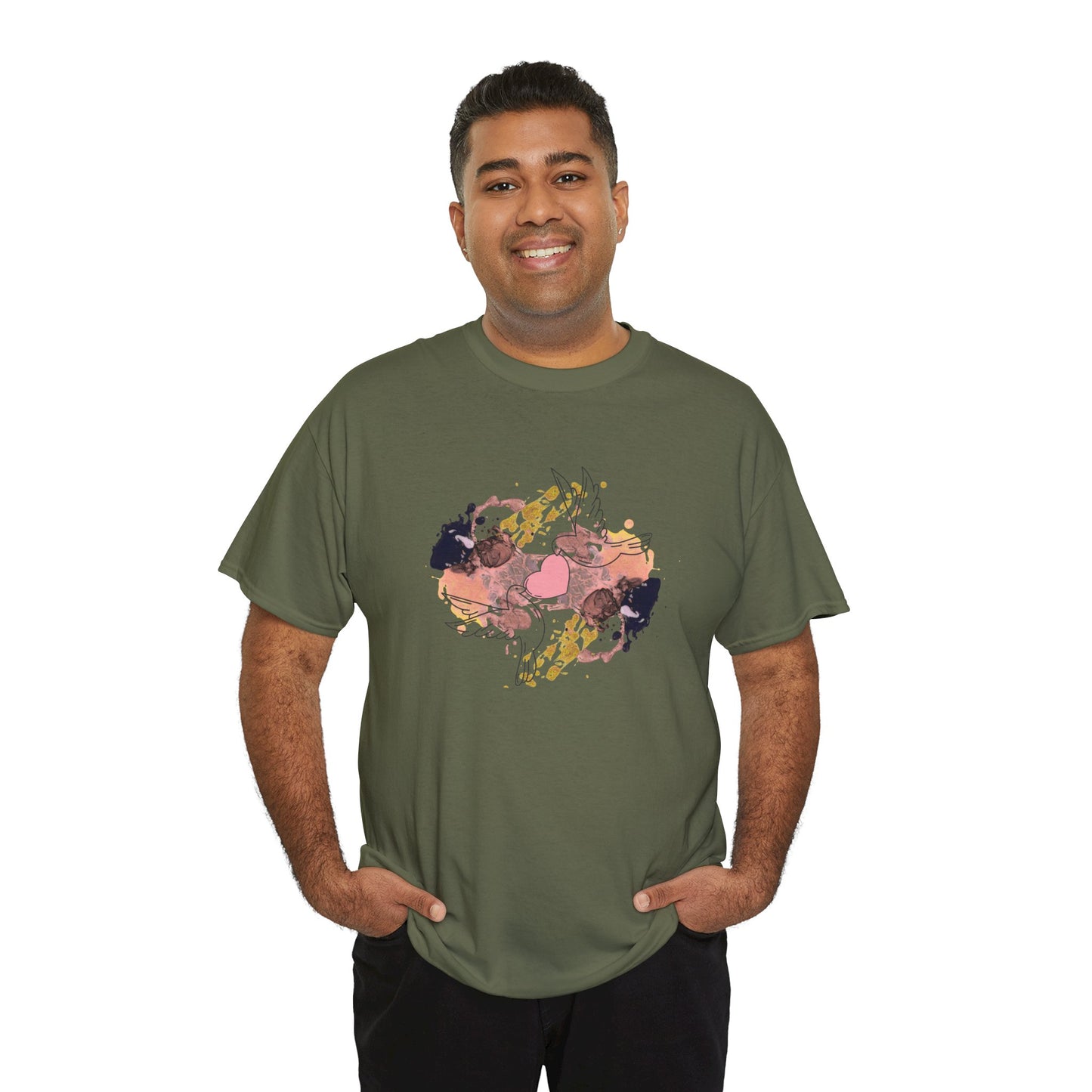 Harmony Wings T-shirt - Unisex Heavy Cotton Tee