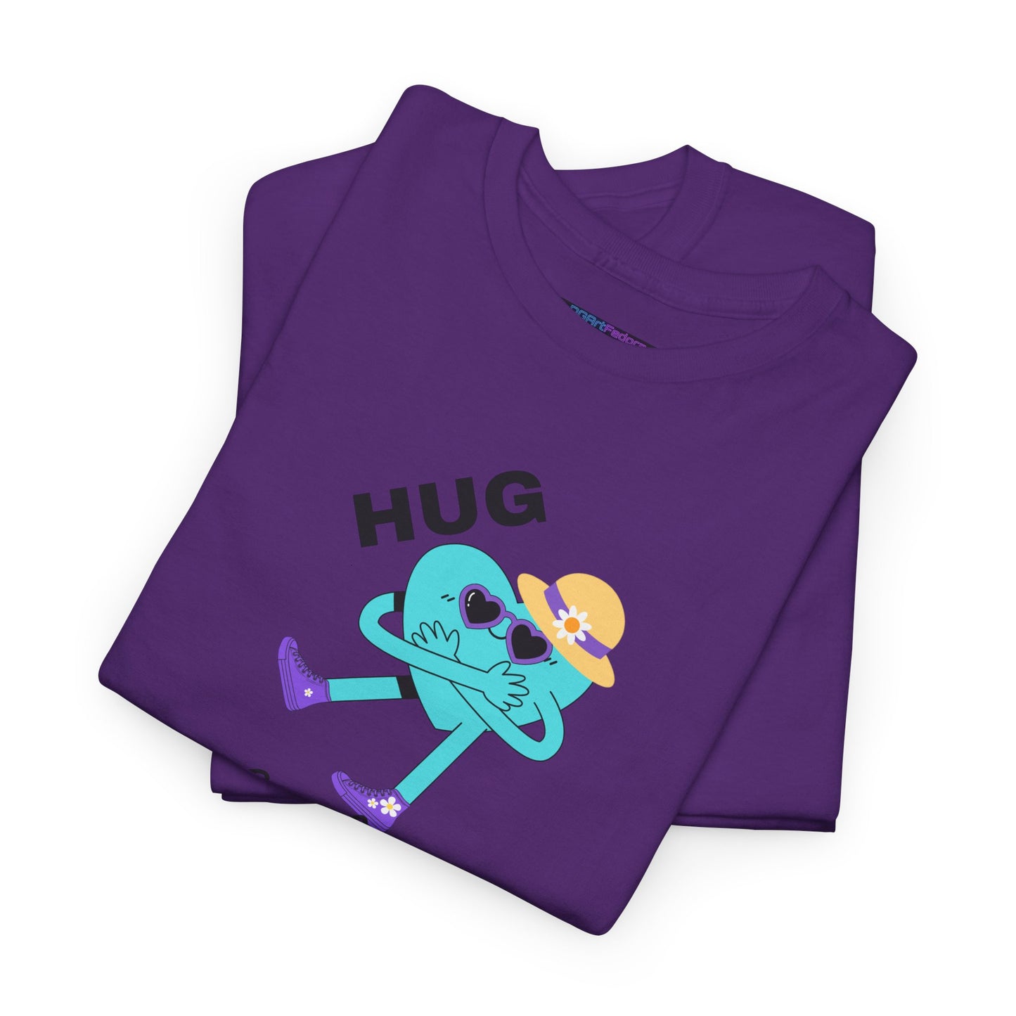 Unisex Heavy Cotton Tee HUG ME GIRL
