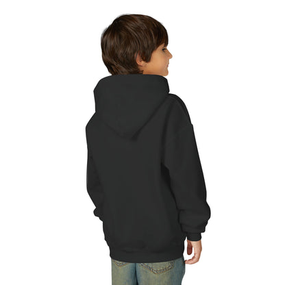 Youth Heavy Blend Hooded Sweatshirt Cigüita the Palmchat