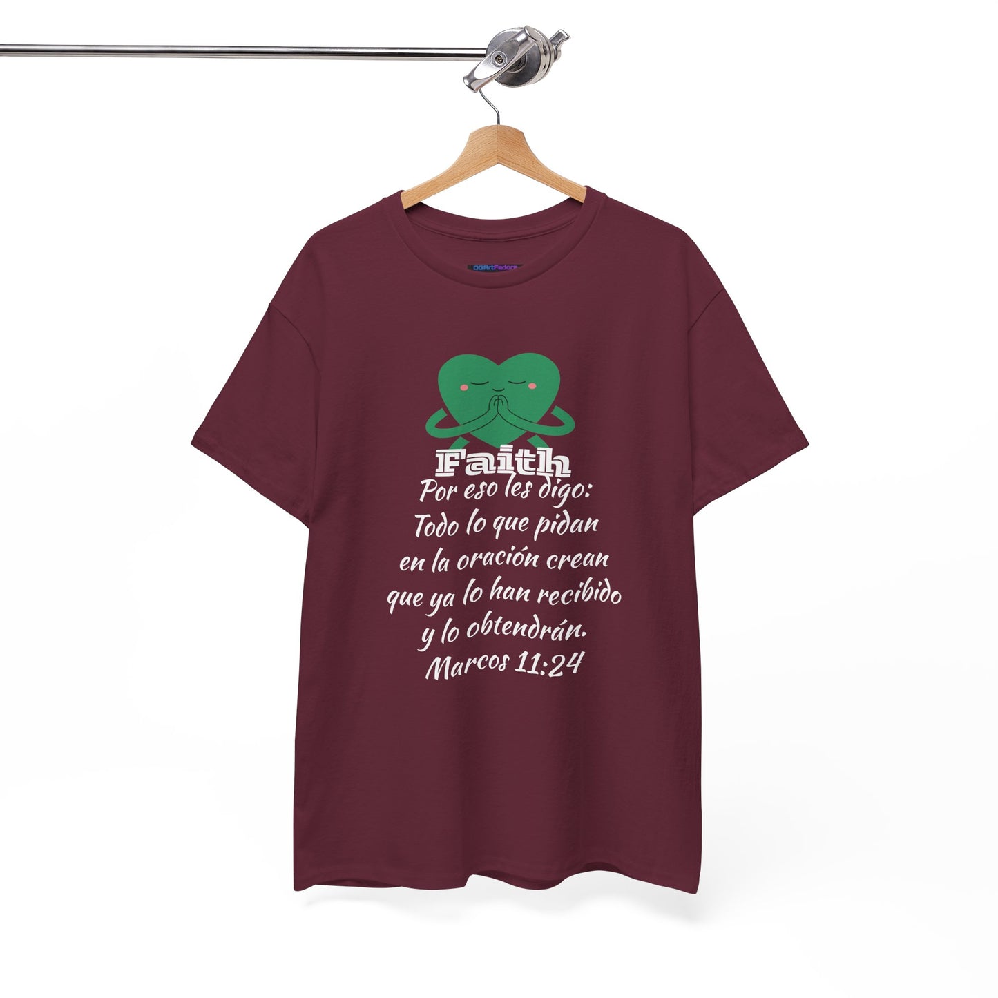 Unisex Heavy Cotton Tee - Fe Marcos 11:24