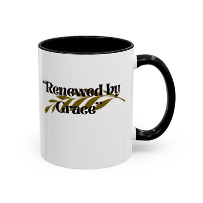 Accent Coffee Mug - Renewed by Grace