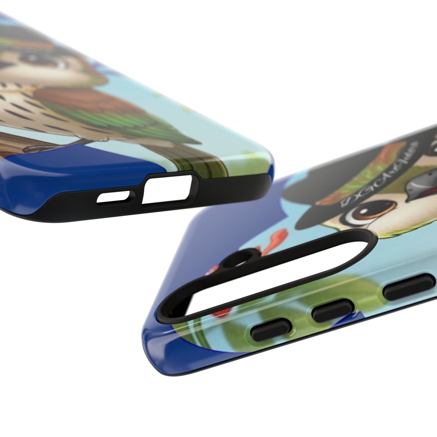Tough Phone Case -  - Matte & Glossy Options - Cigüita Design Blue