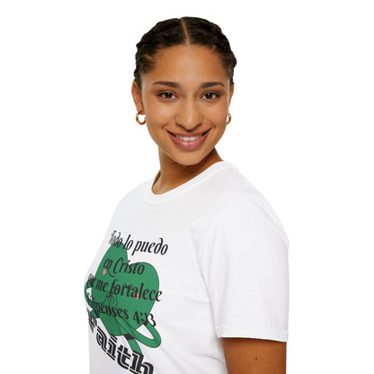 Unisex Softstyle T-Shirt - Filipenses 4:13 Todo lo Puedo en Cristo