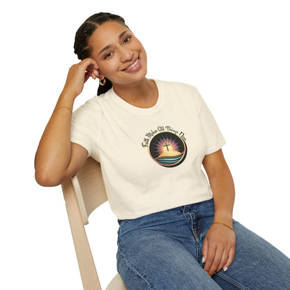Unisex Softstyle T-Shirt - Shining Cross, Faith Makes All Things New