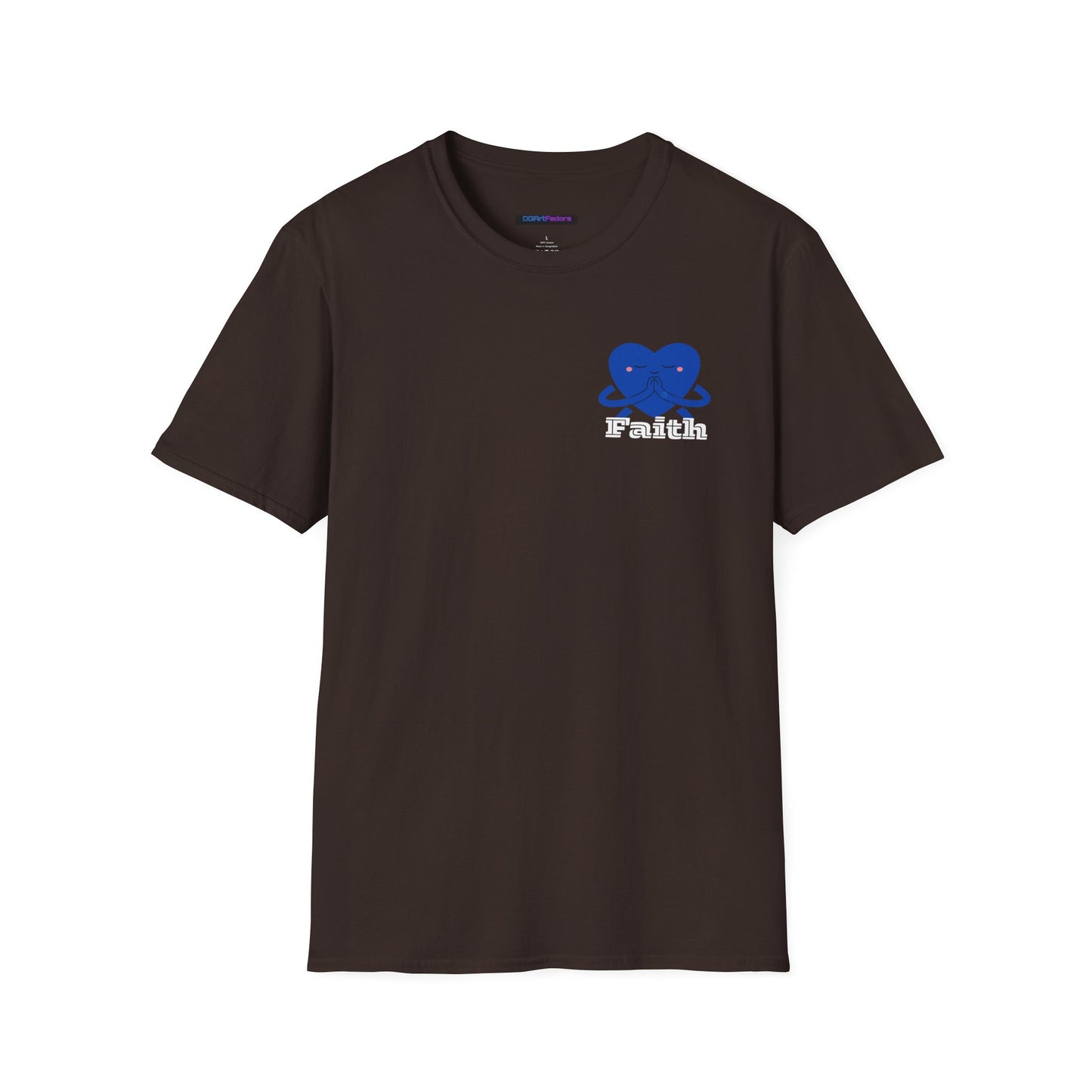 Unisex Softstyle T-Shirt - Heart, Prayer, Faith