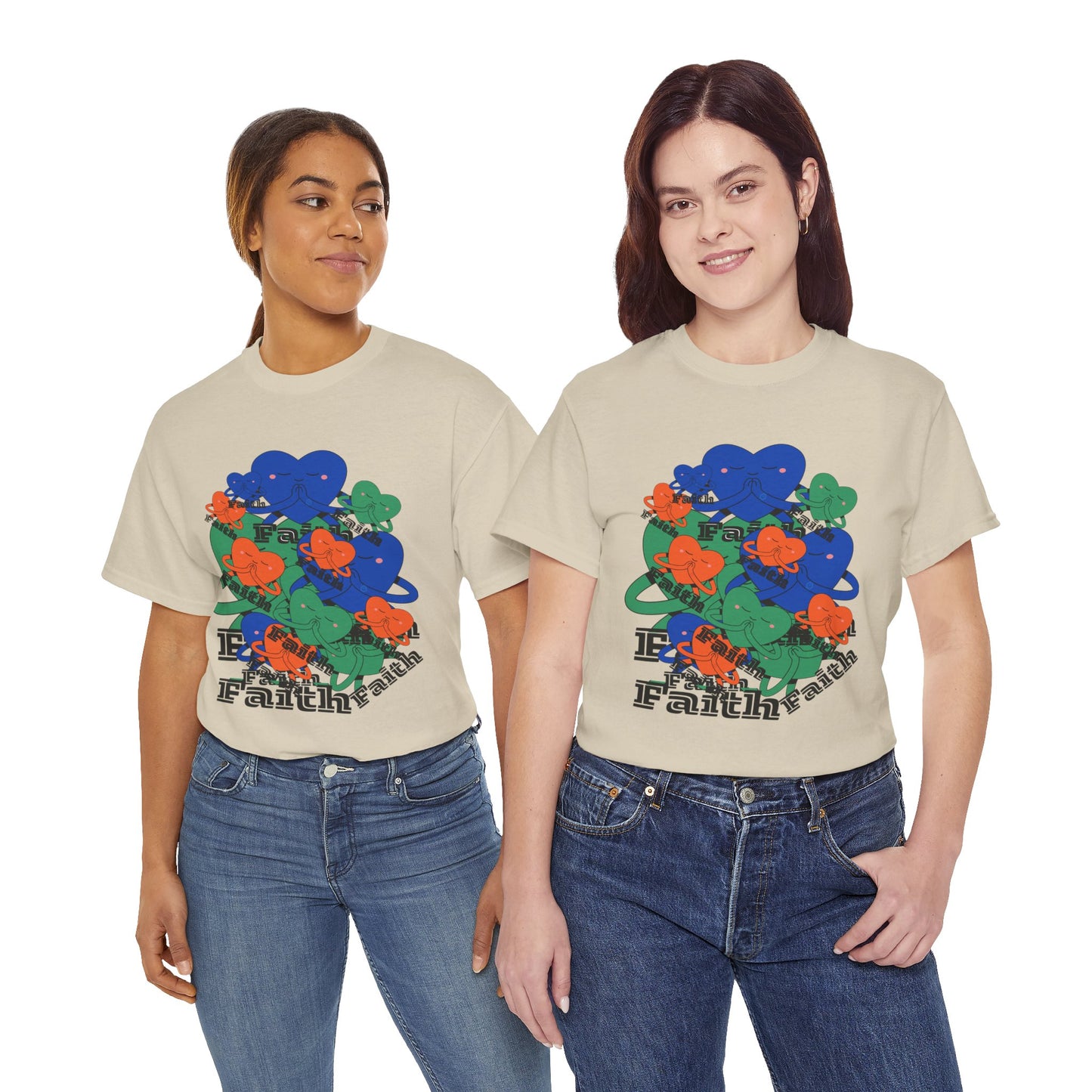 Unisex Heavy Cotton Tee - United in Faith