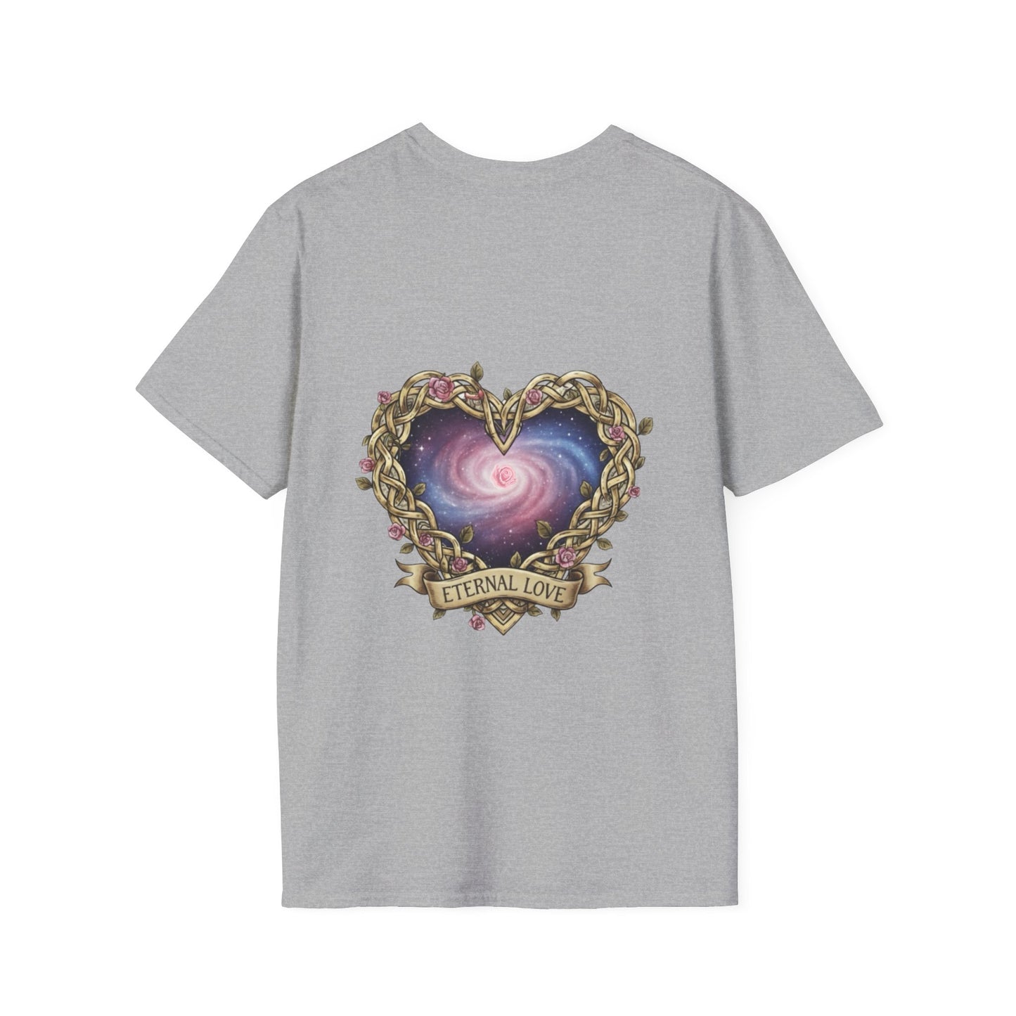 Unisex Softstyle T-Shirt infinity heart alante y atras